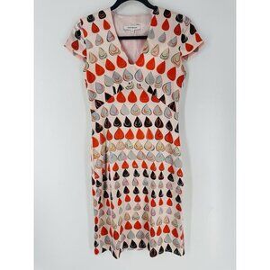 Anne Fontaine Vintage Satin Hearts Mini Dress 4-6 READ